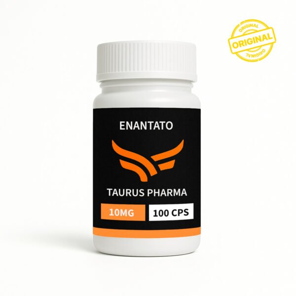Enantato de Testosterona 10mg - 100cps Taurus Pharma