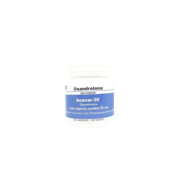Oxandrolona 30mg - 100cps